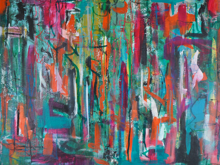 Original abstract - handgemaakte schilderijen