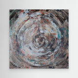 Eye of the Storm abstracte kunst gemaakt door Lianne de Witte.
