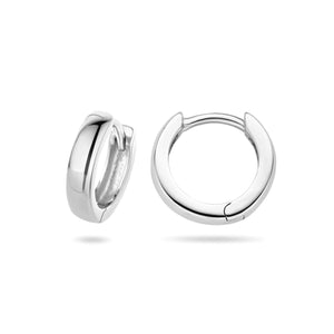 Oorringen zilver 12,5 mm