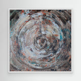 Eye of the Storm met een witte lijst.