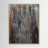 Whispers of Rain met eiken lijst.